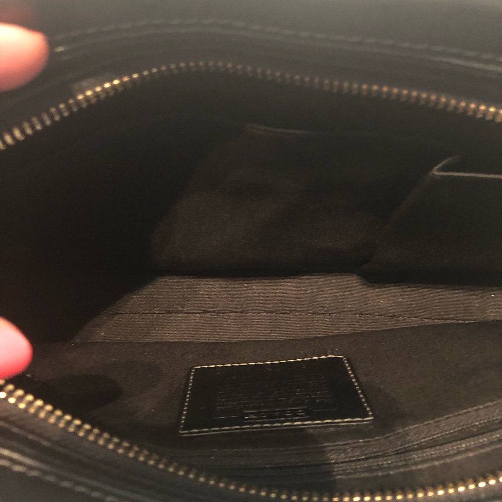 Classic COACH Signature Jacquard Handbag w/dustbag - Picture 6 of 8